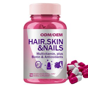 Daily Supplement Vitamins Biotin Hair Skin And Nails Supplement
